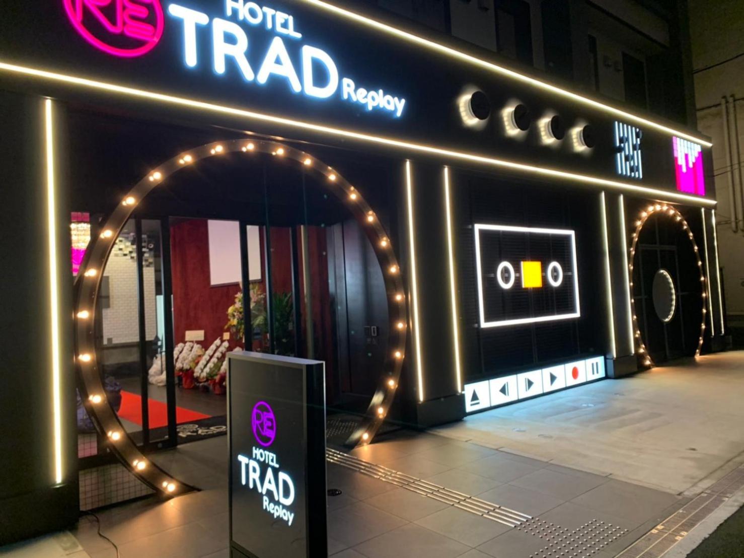 Hotel Trad Replay Osaka Buitenkant foto